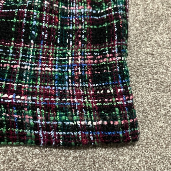 Talbots Multicolor Tweed Pencil Mini Skirt Womens Plus Size 16 Preppy Career Y2K - Picture 14 of 16